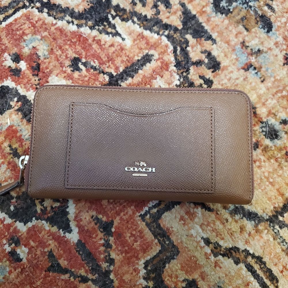 Coach Brown Leather Wallet